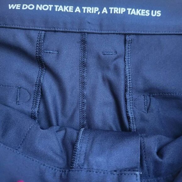 Rhone Commuter Pants Mens 35 Classic Performance Athleticwear Golf Blue - Picture 3 of 4